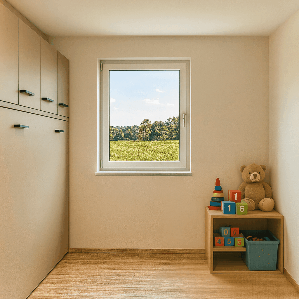 Kinderkamer met opklapbed type Horizonta van Romacé